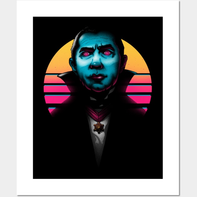 Retro Vampire Wall Art by Getsousa